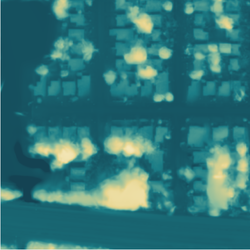 Building-focused DSM elevation using static semantic weight 2.0